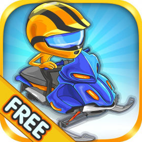 couverture jeu vidéo Snowmobile Race - Northern Rush! High Speed Winter Rider (Free)