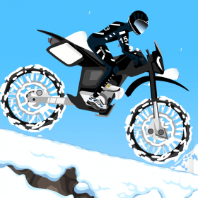 couverture jeu vidéo Snowy Motor Bike Race