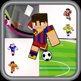 couverture jeu vidéo Soccer Hero Blocks Cup Step Up Pro - " Block World Edition "