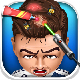 couverture jeu vidéo Soccer Star Hair Doctor Clinic - new real football stars head salon!