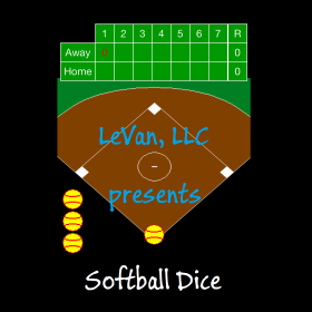 couverture jeu vidéo Softball Dice