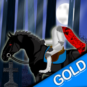 couverture jeu vidéo soir de l'Halloween de tueur: le cavalier sans tête de hache - gold edition
