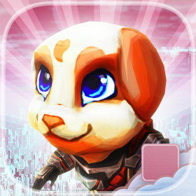 couverture jeu vidéo Solar Pug Mars Boost - PRO - Sci Fi Planet Endless Street Runner Game