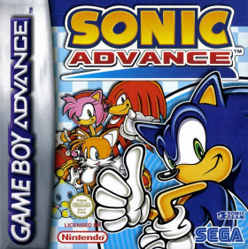couverture jeux-video Sonic Advance