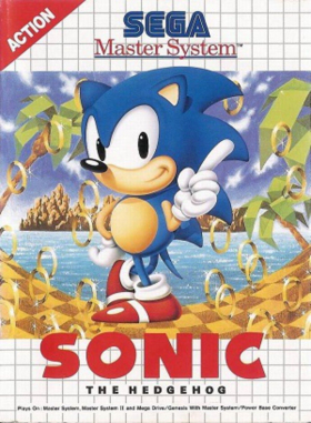 couverture jeu vidéo Sonic the Hedgehog (8 bits)