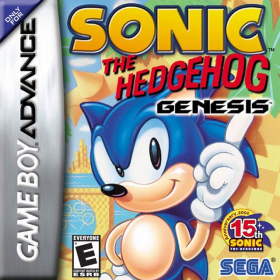 couverture jeu vidéo Sonic the Hedgehog Genesis