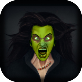 couverture jeu vidéo Sorcières d’Halloween Photo Booth Maker - Scarry Photo Makeover PRO
