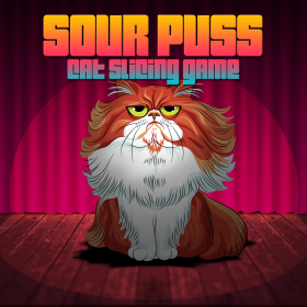 couverture jeu vidéo Sour Puss - Cat Slicing Game