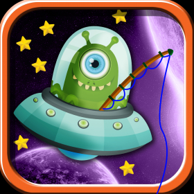 couverture jeu vidéo Space Alien Fishing Fun