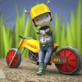 couverture jeu vidéo Space Bikers