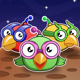 couverture jeu vidéo Space Birds