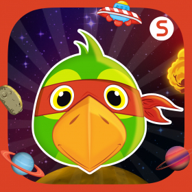 couverture jeu vidéo Space birdy saga - Flappy Spacegame
