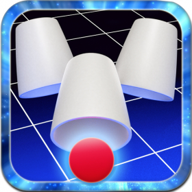 couverture jeu vidéo Space Cups HD - Find the ball under cup