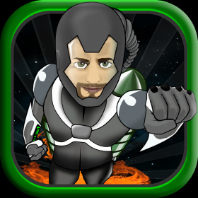 couverture jeu vidéo Space JetPack Rider : من اجمل العاب حرب و العاب الايفون جديدة
