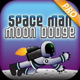 couverture jeu vidéo Space Man Moon Dodge PRO - Action Speed Flyer