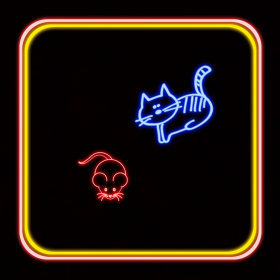 couverture jeu vidéo Space Mouse Runaway - blue kitty