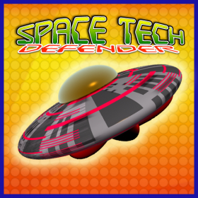 couverture jeu vidéo Space Tech Defender