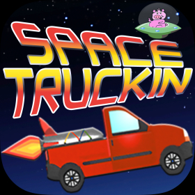 couverture jeu vidéo Space Truckin