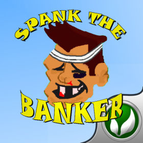 couverture jeu vidéo Spank the Banker