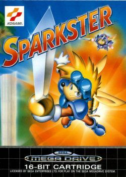 couverture jeu vidéo Sparkster