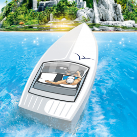 couverture jeu vidéo Speedboat Minigames