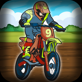 couverture jeu vidéo Speedy Moto-cross Race: Fun Chasing Jeu Rush