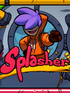 couverture jeu vidéo Splasher