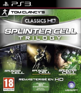 couverture jeu vidéo Splinter Cell Trilogy HD