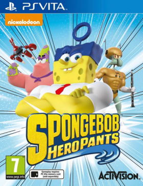 couverture jeu vidéo SpongeBob HeroPants