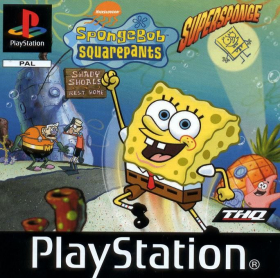 couverture jeu vidéo SpongeBob Squarepants : SuperSponge
