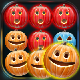 couverture jeu vidéo Spooky Pumpkin Crush: Halloween Saga