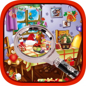 couverture jeu vidéo Spot Happy Christmas Gift - Hidden Object Game