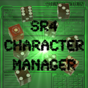 couverture jeu vidéo SR4 Character Manager