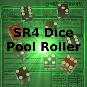 couverture jeu vidéo SR4 Dice Pool Roller