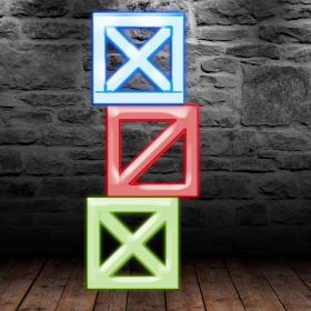 couverture jeu vidéo Stack The Box Neon Edition