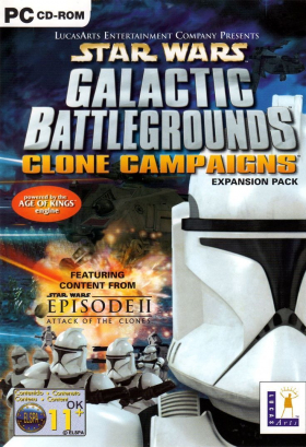 couverture jeu vidéo Star Wars : Galactic Battlegrounds - Clone Campaigns