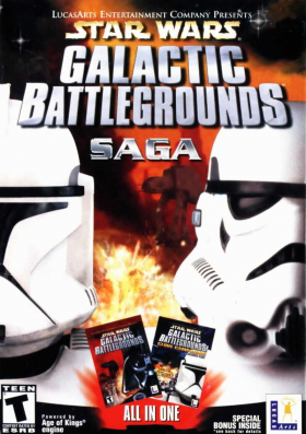 couverture jeu vidéo Star Wars : Galactic Battlegrounds Saga