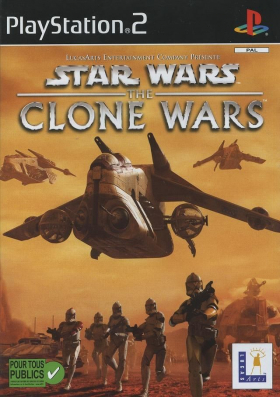 couverture jeux-video Star Wars : The Clone Wars