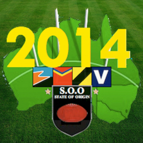 couverture jeu vidéo State of Origin Footy 2014