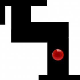 couverture jeu vidéo Stay In Black Line Tiles with Orange Ball: Avoid White Circle Path
