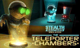couverture jeu vidéo Stealth Bastard Deluxe - The Teleporter Chambers