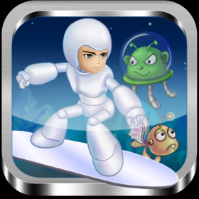 couverture jeu vidéo SteelMan Vs Aliens - Time Wars Runner Edition