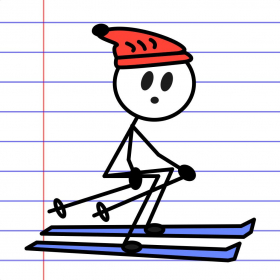 couverture jeu vidéo Stick Man Skiing