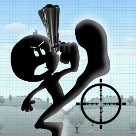 couverture jeu vidéo Stickman Gunman - Fun stick-man shoot-er dash