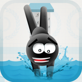 couverture jeu vidéo Stickman High Diving PRO - Touch, Jump & Flip!