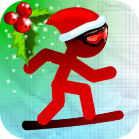 couverture jeu vidéo Stickman Patinage - Epic Avalanche Mountain Winter Hopping Snowboarder GRATUIT