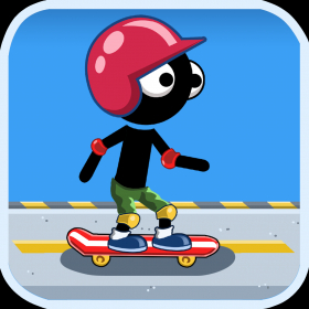 couverture jeu vidéo Stickman Race - FREE Jumpy Skating Game