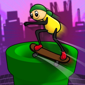 couverture jeu vidéo Stickman Skater Grind: Tech Board Skate Nation Pro