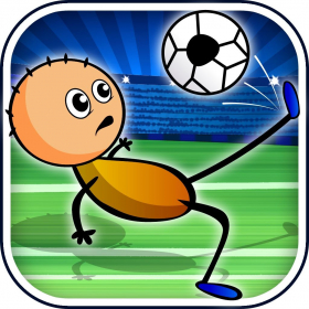 couverture jeu vidéo Stickman soccer kick – Super ballon sportif flick 2014