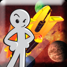 couverture jeu vidéo Stickman Space Shooter Blaster